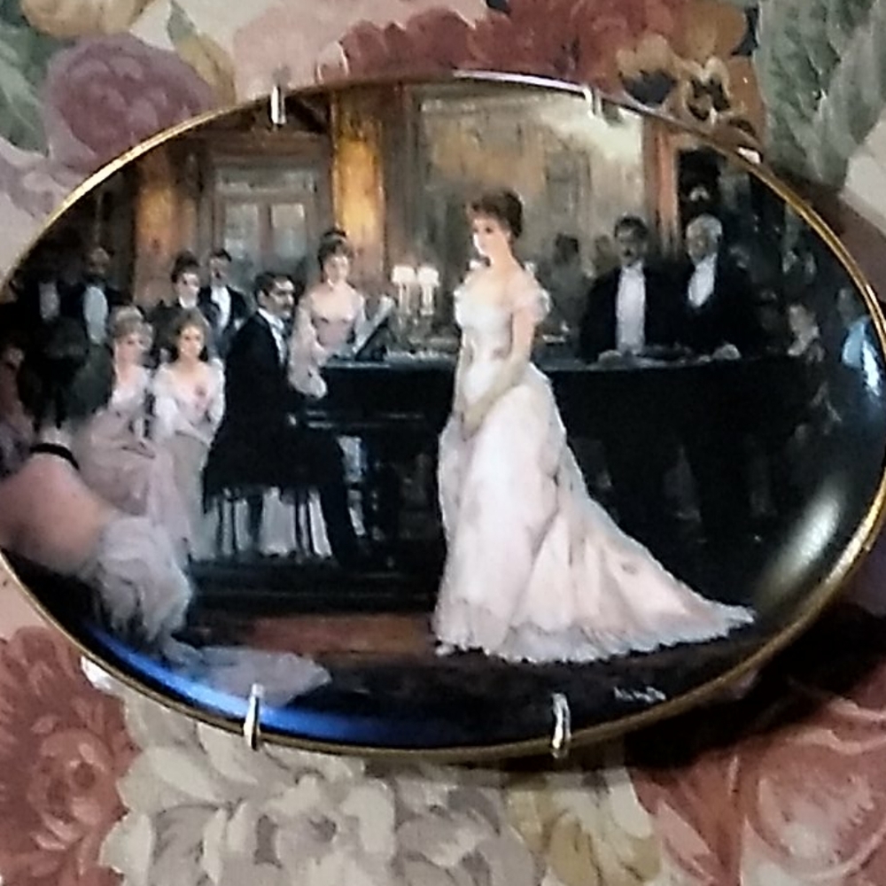 Alan Maley's Past Impressions Plate "The Recital "